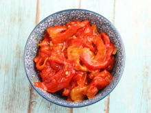 Salade de poivrons rouges