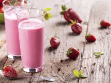 Smoothie à la fraise au Companion
