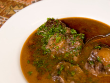 Oxtail soupe