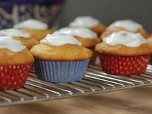 Cupcakes citron-bleuet