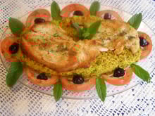 Quinoa au curry et blanc de poulet