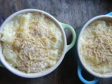 Gratin de purée pâtisson - pomme de terre