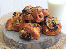 Babka au chocolat et pistaches