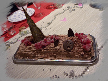 Bûche forêt noire