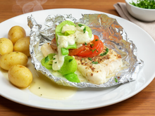 Cabillaud en papillote