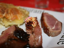 Magrets de canard de Challans à la poudre de dragées