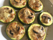 Courgettes fondantes aux cèpes