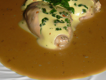 Chapon sauce suprême