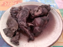 Lapin au vin rouge traditionnel