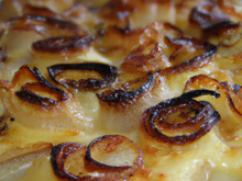 Gratin d'oignons