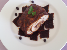 Poulet enrobé de pâte Cacao & Chocolat