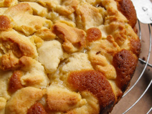 Gâteau aux prunes, croûte en pâte sucrée