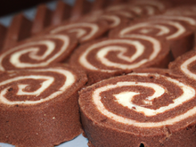 Roulé au chocolat classique
