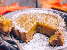 Tarte à la citrouille vegan