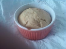 Fondant à la compote de pomme