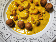 Noix de St Jacques à la crème curry