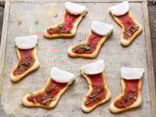 Je les fais toujours pour Noël, succès garanti : ces mini-pizzas bottes de Noël sont parfaites pour l'apéro