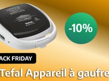 Black Friday week : pour vos gaufres et croque-monsieur, ne passez pas à côté de cet appareil Tefal à prix réduit !