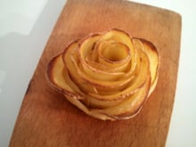 Roses feuilletées aux pommes de terre
