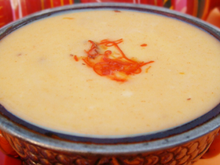 Crème indienne à la mangue