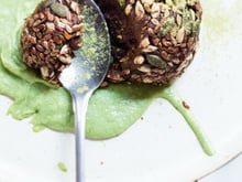 Ganache vegan avocat cacao