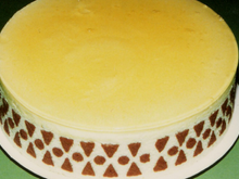 Biscuit incrusté aux pêches