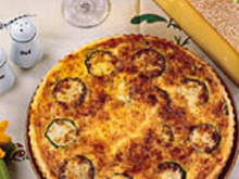 Tarte à la courgette et au Comté