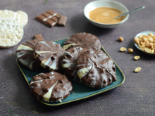 Galettes de riz façon snickers