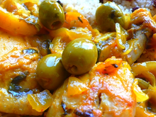 Tajine de poulet aux citrons