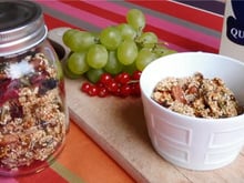 Granola de quinoa