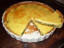 Quiche épinards escalope de dinde