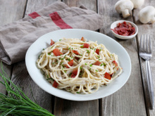 Spaghetti 3 minuti à la crème express de champignons