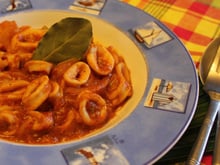 Blancs d'encornets à l'Antillaise