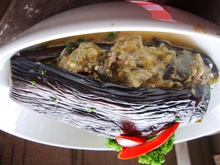 Aubergine Farcie à l'orientale