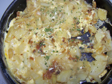 Omelette aux pomme de terre de ma grand mère