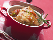 Poulet basquaise simple