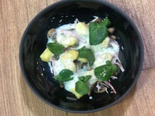 Gnocchis à la parisienne au jambon et champignons