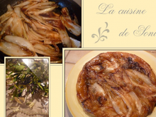 Tarte Tatin d'endive au miel
