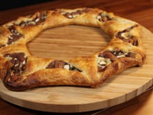 Feuilleté couronne chocolat & amandes