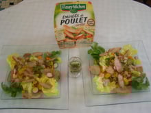 Salade ensoleillée couleur Eté