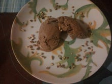 Glace au nutella fait à la main