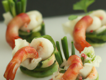 Rouleaux de printemps aux crevettes