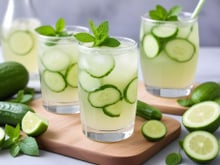 Encore plus rafraîchissante que la citronnade, voici la recette de la “concombrade” pour faire face aux fortes chaleurs cet été !