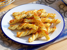 Torsades apéro au parmesan