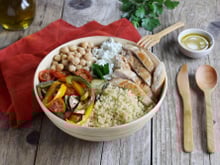 Salade healthy au Couscous en perles
