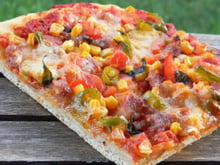 Pizza mexicaine traditionnelle
