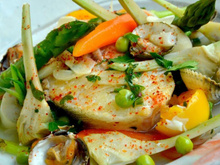 Merlu printanier façon Koskera