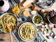 Laurent Mariotte partage sa recette de penne aux artichauts et courgettes à tester d’urgence !