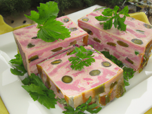 Terrine de légumes au jambon