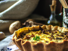 Quiche lorraine au Cottagecheese